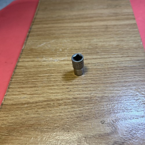 CRAFTSMAN - Vintage 7mm Shallow Socket,1/4 Drive,6pt ,# 43503 -V- Series USA - Bild 4 von 5