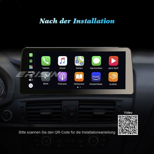 12.3" 128GB Android 13 Autoradio DAB+ IPS GPS CarPlay Navi BMW X3 F25 X4 F26 CIC - Bild 17 von 24