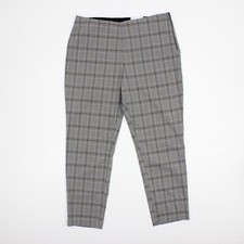 NWT Nine West New Women's Size 16 Plaid High Rise Skinny Pants