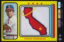[DIGITAL CARD] Topps Bunt 2022 FRANK ROBINSON HERITAGE JUMBO RELIC PATCH, ANGELS