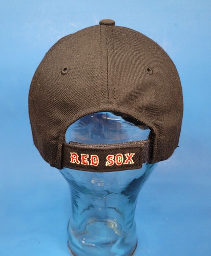 Nike MLB Cap/Hat Boston Red Sox Black Embroidered One Size Hook & Loop - Picture 4 of 7