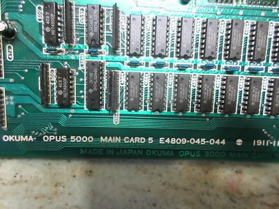 OKUMA Opus 5000 E4809-045-035-B 。。 OKUMA OPUS 5000 MAIN BOARD E4809-045-035-C | eBay