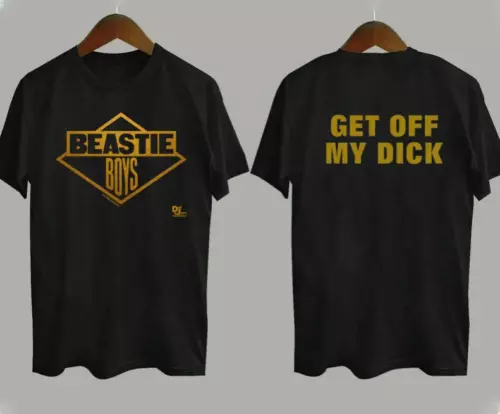 Vintage 1986 Beastie Boys Get Off My Dick Run DMC Rap Tour T-Shirt, 80s Beastie
