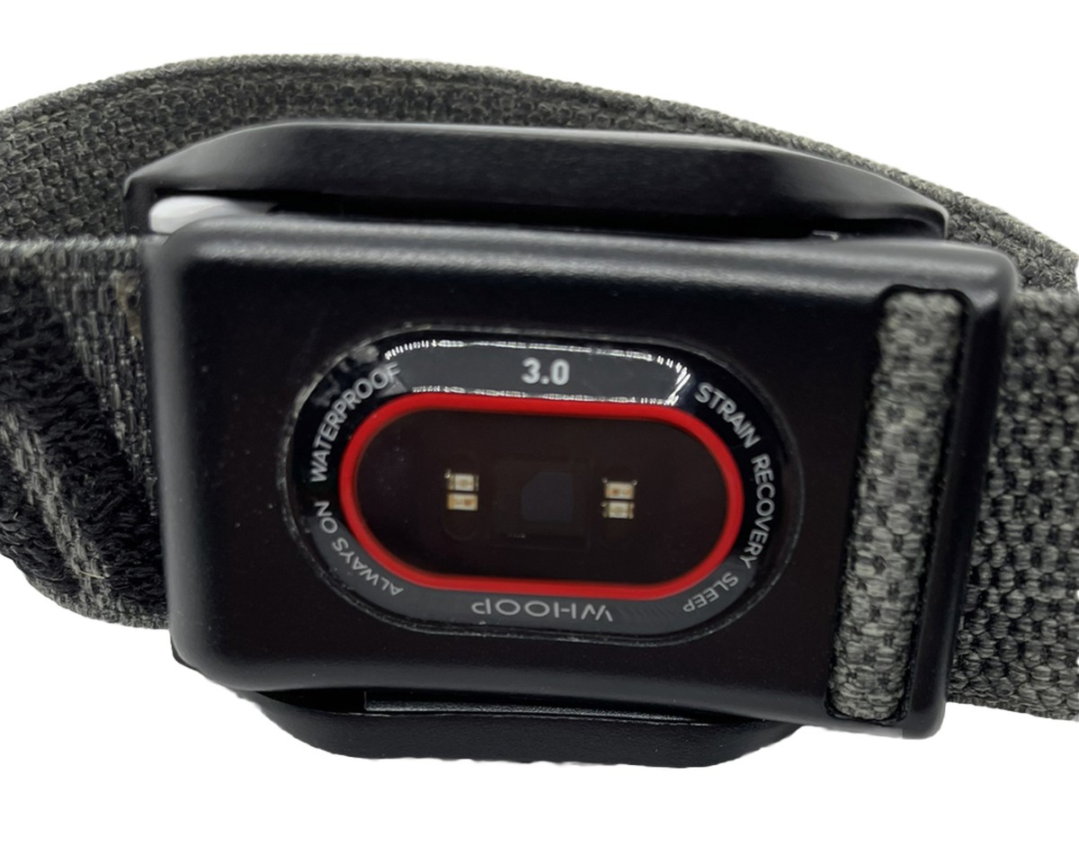 Whoop Fitness Tracker with Charger Excellent Condition! Gray Band