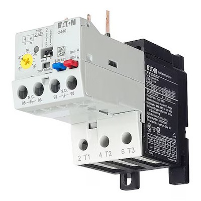 Eaton C440a1a020sf0 Overload Relay, 2Nc/2No, 4 A Min Current, 20 A Max Current,