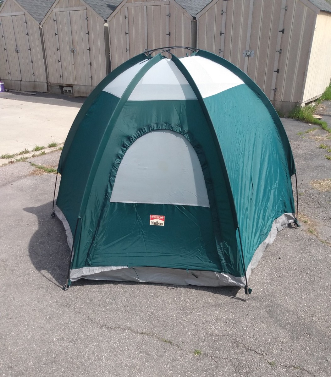 Vintage Marlboro Adventure Team Coleman Sun Dome 2 person tent 7