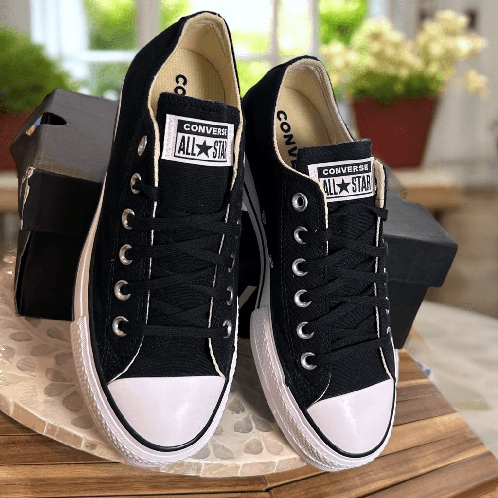 Converse Chuck Taylor All Star CTAS Platform Ox lCanvas Sneakers Women’s Size 8 thumbnail 7