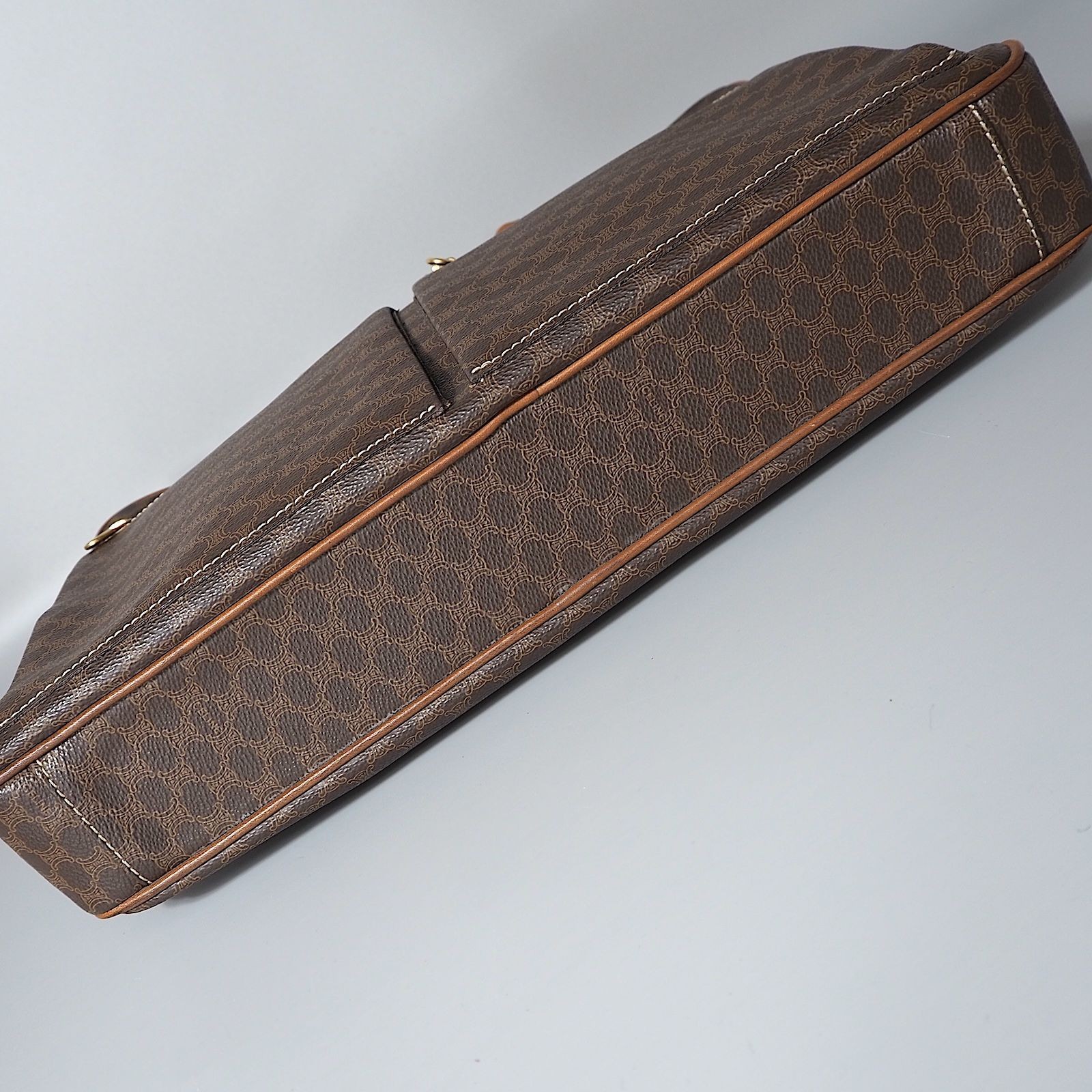Celine CELINE Macadam Pattern Briefcase Brown Men… - image 5