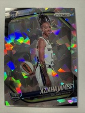 2025 Panini Prizm WNBA #141 Aziaha James Ice Prizms