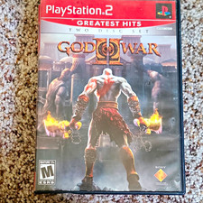 God of War II PS2 Greatest Hits Two Disc Set NTSC-U/C M Rated Action Adventure