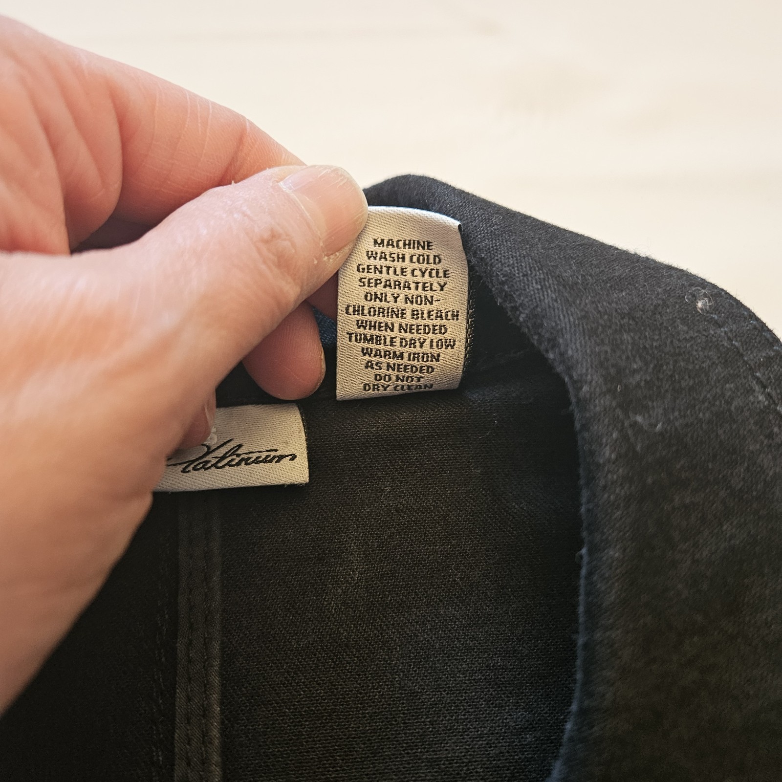 Chico's Platinum Black Basic Jacket Collared Butt… - image 8