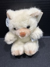 Russ Berrie Brown Bear Caress Soft Pets Ears With Tags