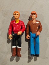 Vintage GREG PILOT BEARD MAN 1974 Fisher Price Adventure People 4" Action Figure