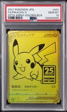 Buy Pikachu V 001/015 S8a-G: 25th Anniversary Golden Box Holo