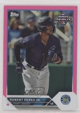 2023 Topps Pro Debut Fuchsia Foil 105/199 Robert Perez Jr #PD-173 0b3