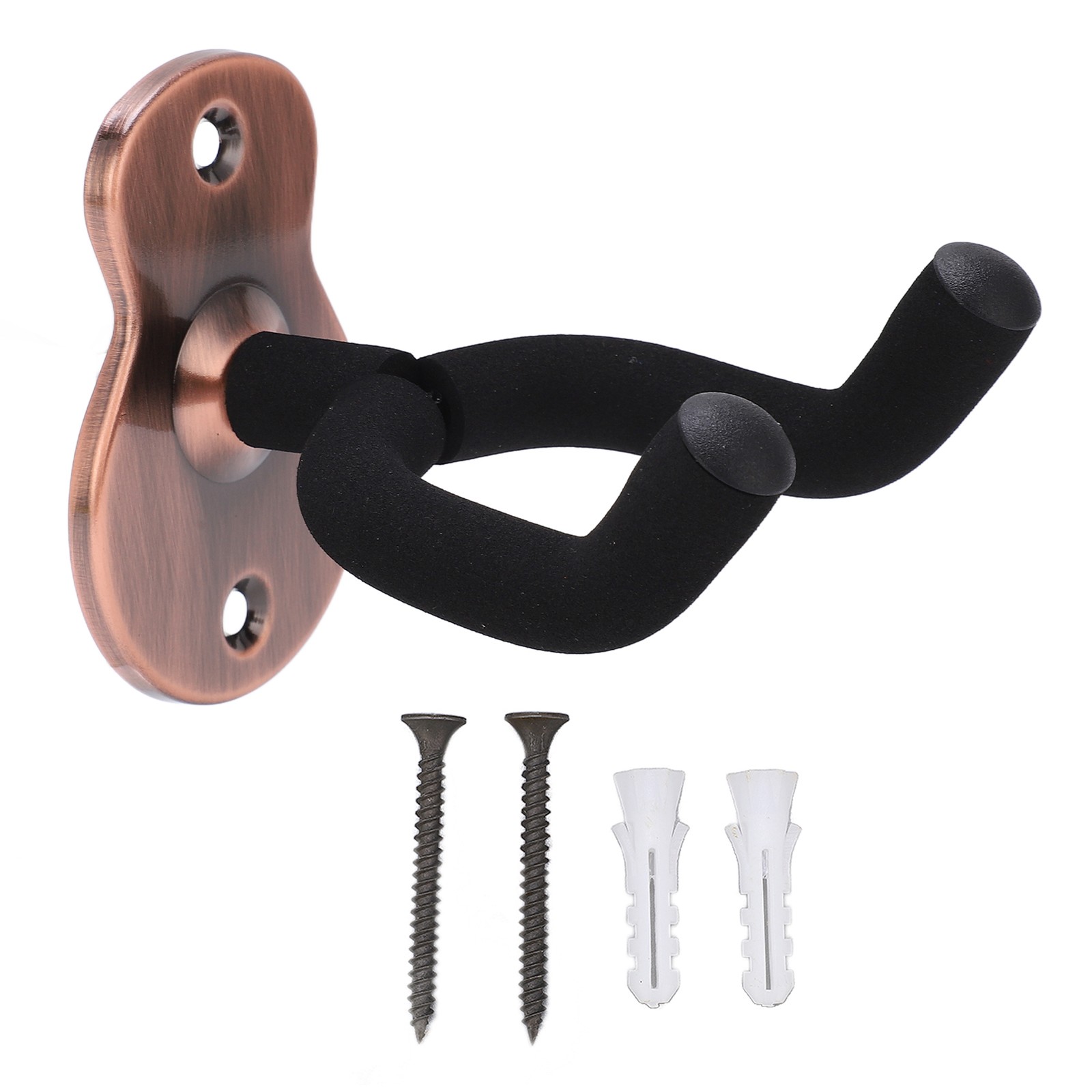 Guitar Wall Mount Hanger Hook Holder Stand Metal Universal For Ukulele Violin