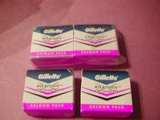 NEW  200 GILLETTE WILKINSON SWORD SALOON PACK 50 PER BOX