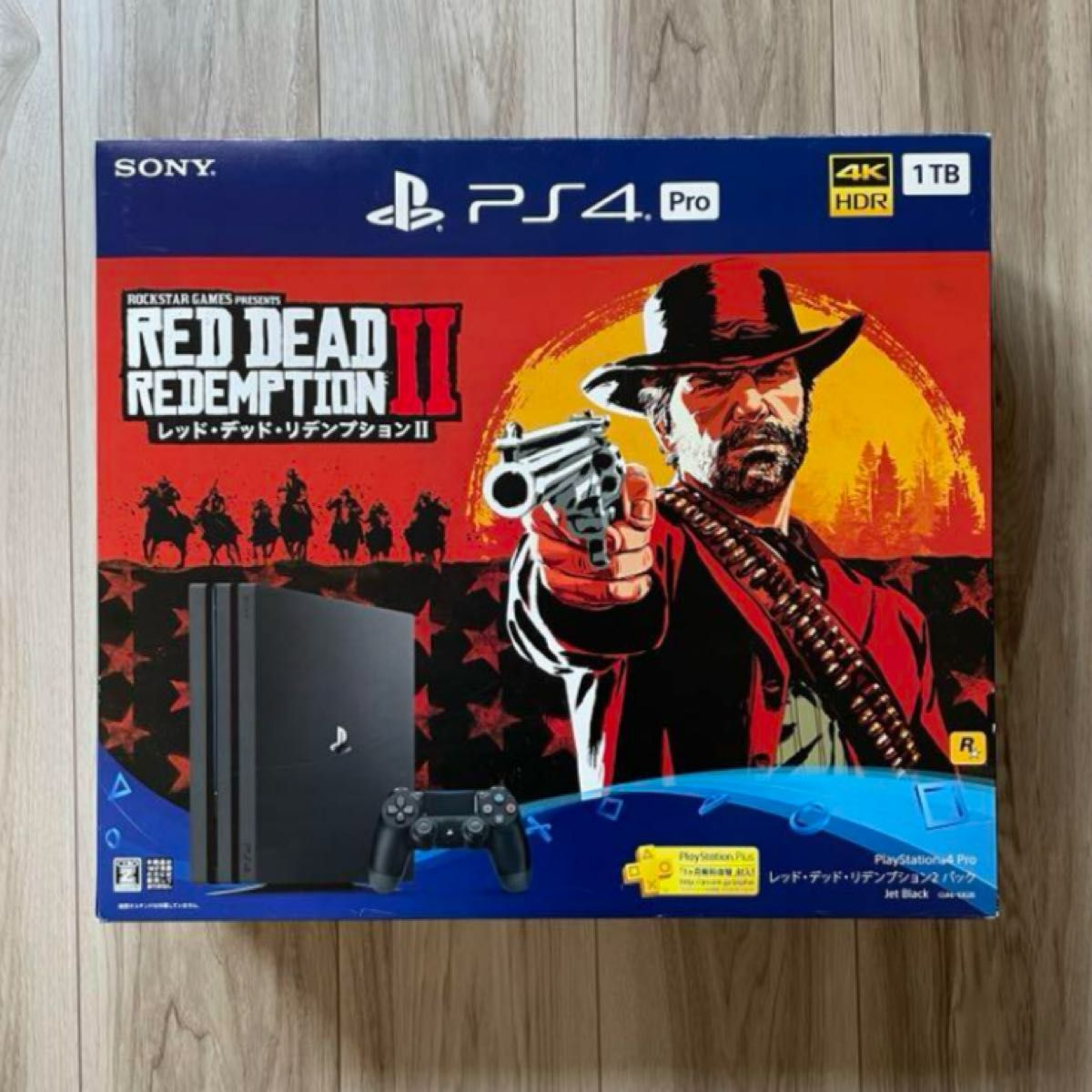 SONY Playstation PS4 Pro 1TB Red Dead Redemption Bundle Limited