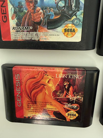 Sega Genesis 2 Console Bundle - 6 Games - 2 Controllers - Tested and Working