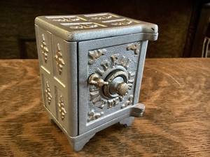 Cast Iron Penny Bank | eBay