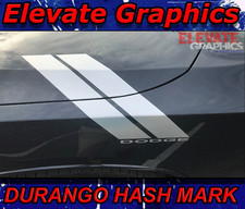 2011-2025 For Dodge Durango Stripes Hash Mark Double Bar Graphics Decals Sticker 2011-2025 For Dodge Durango Stripes Hash Mark Double Bar Graphics Decals Sticker