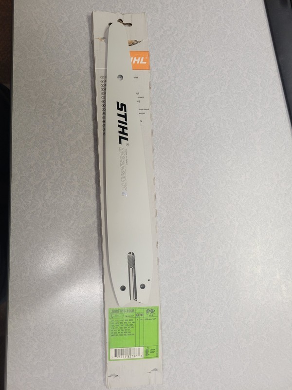 New In Box Stihl Duromatic Carving Bar.  3005-816-4205 1/4" .050 12" Bar 64 DL
