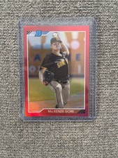 2020 Bowman Chrome Mackenzie Gore Red Refractor 02/05  #BCP-74