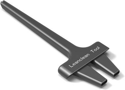 Vacuum Detail Attachment Tool | All-in-One Vacuum Claw, Ice Scraper Color: Red