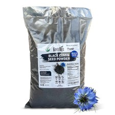 Organic Black Cumin Seed Powder, Nigella Sativa, Kalonji, 5LB for Baking  Bread