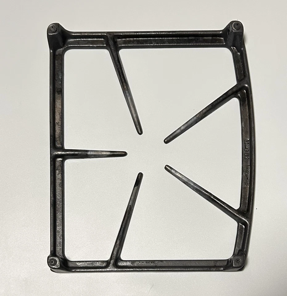 Rejilla de estufa de hierro fundido Dacor parte # 72468SB S2443 12” X 10 1/8” X 1,5” SGM365 Foto 3 de 4