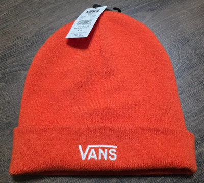 ''NEW'' - VANs Breakin Curfew all Orange Beanie - Unisex -Knit - One Size Fits All