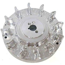 Arc 6626 Billet Flywheel Predator 212cc Hemi Only - Kohler Ch270 Silver