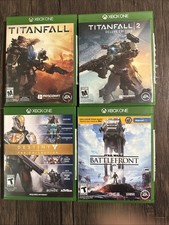 xbox one game lot Titan Fall,Destiny,Star Wars Battlefront Series X