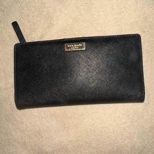 kate spade new york WLROO145 Bifold Leather Wallet - Black