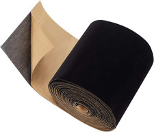 Rollo de tela de terciopelo autoadhesiva de 4 x 314 para decoracion de cajones