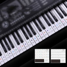 Keyboard Sticker 22.7  24.6cm For 88/61/54/49/37Key Keyboard Stickers