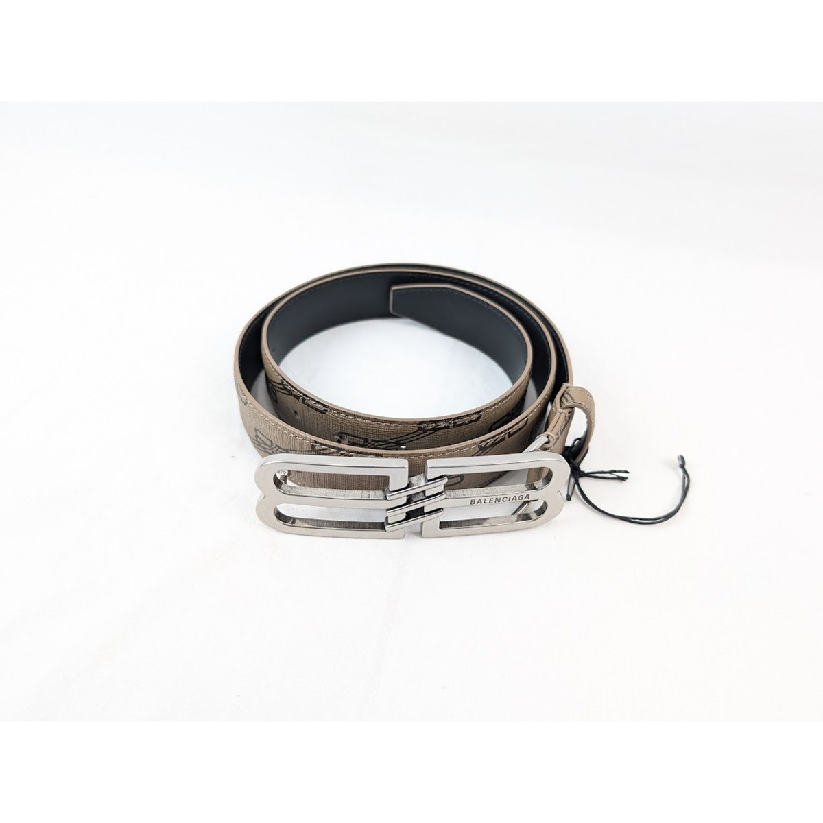 Balenciaga Q:3 / BB Signature Belt 30 BB Monogram in Beige