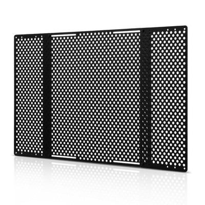 Breathable Honeycomb Screen Door Guard for RVs   Adjustable Iron Pet Barrier