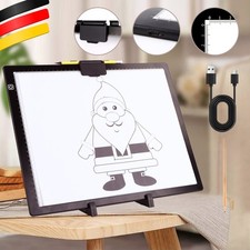 A3 LED Leuchttisch Dimmbar Tragbar Licht Pad Zeichnen Leuchtplatte + USB Kabel