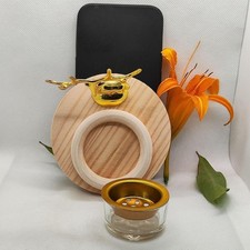 Middle East Incense Burner Incense Stand Fireplace Multifunctional Decor Wooden