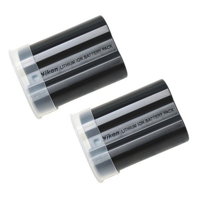 2Pcs New Genuine Nikon EN-EL15 Battery For D750 D800 D810 D850 D7000 D7100 D7200