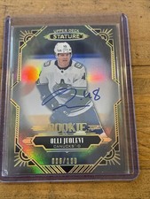 2020-21 Olli Juolevi Upper Deck Stature Rookie Autograph Auto RC /199 #158
