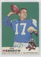 1969 Topps Don Meredith #75 0zv5