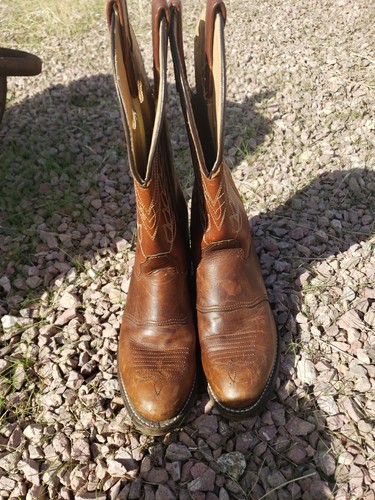 Double H WOMEN'S BUCKAROO Bison Western Boots SIZE 7.5 M - Picture 19 of 22