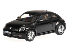 VW Volkswagen Beetle 2012 black deep black met diecast model car 450747200 Schuc