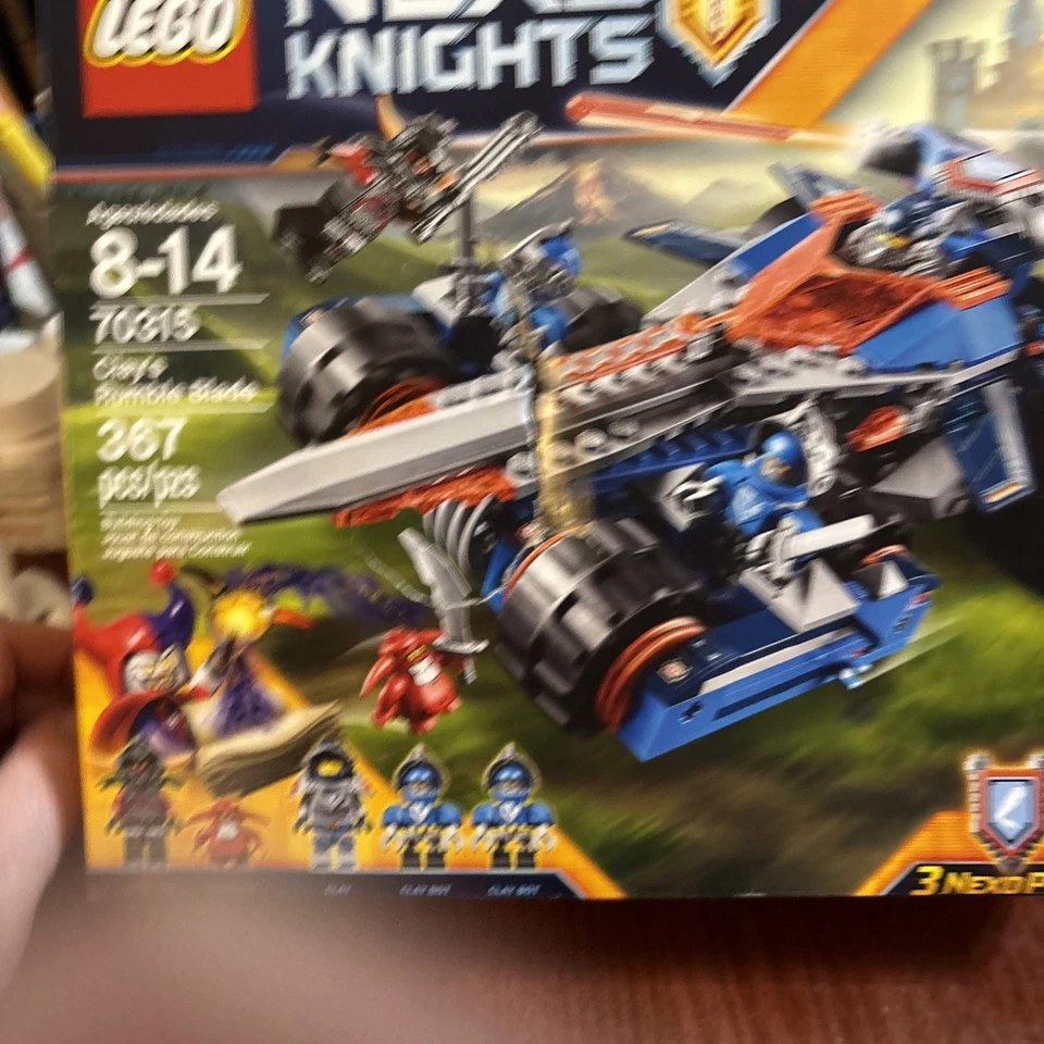 Lego Nexo Knights Set #70315 Clay’s Rumble Blade. GU3 Foto 4 de 4