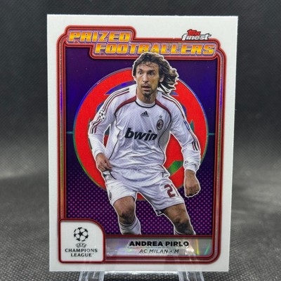 Andrea Pirlo 2024-25 Topps Finest UEFA Club Prized Footballers #PF-17