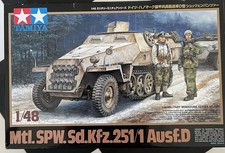 TAMIYA 32564 SPW Sd.Kfz. 251:1 Ausf D Half-Track 1:48 Military Model Kit