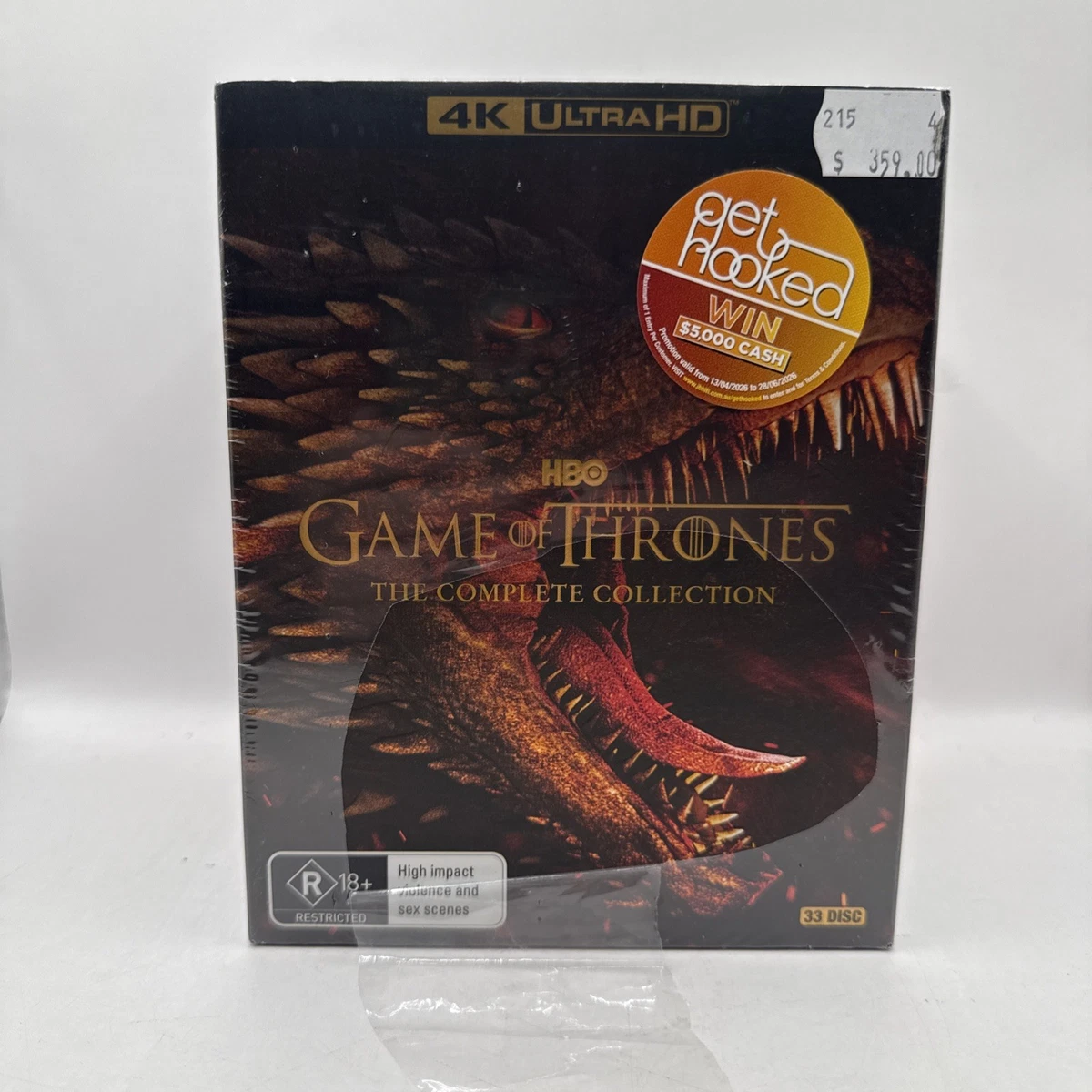 Game of Thrones Blu-ray Box Set DVDs & Blu-ray Discs for sale | eBay