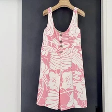 miumiu dress size 38 floral print 33 inches